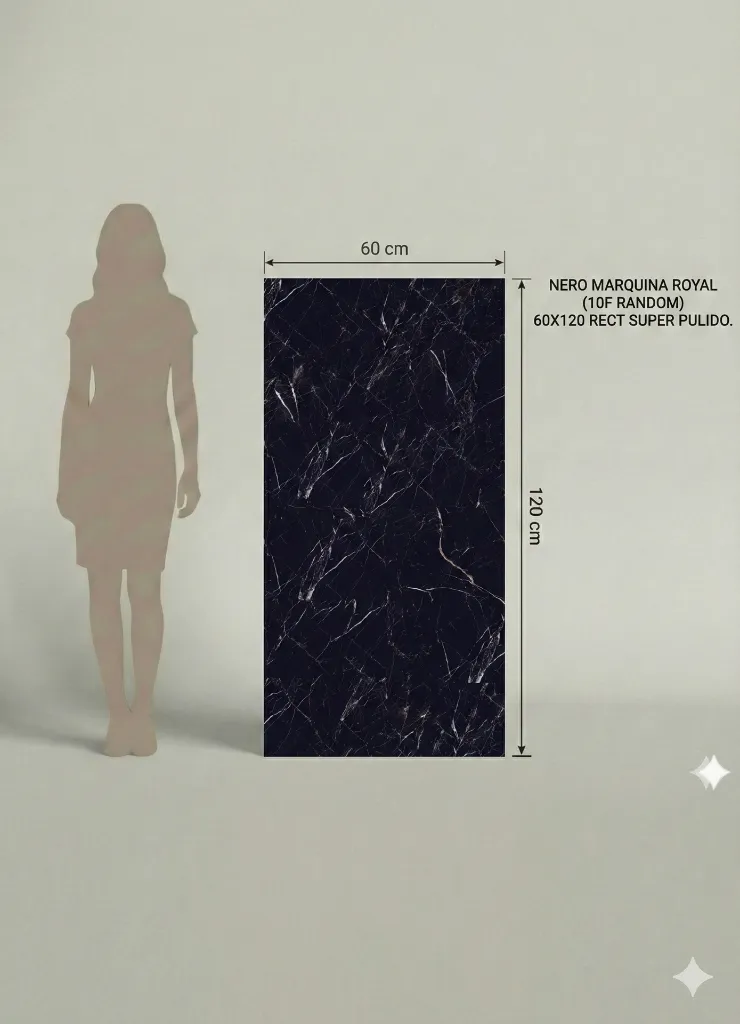human NERO MARQUINA ROYAL (10F RANDOM) 60X120 RECT SUPER PULIDO.webp